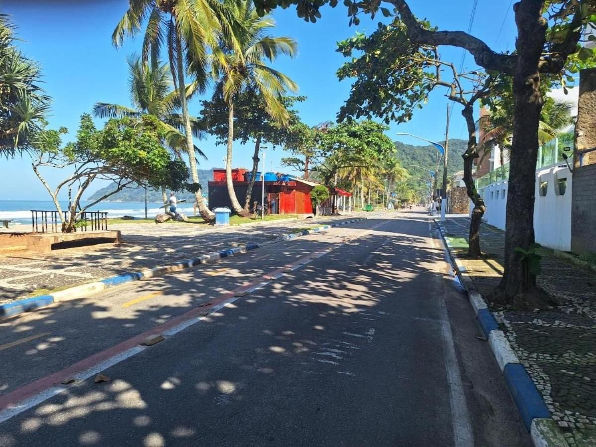 גוארויה 1E-Pe Na Areia Da Praia Do Tombo, 3 Quartos, Ar Cond, 2 Banheiros+Roupas De Cama מראה חיצוני תמונה